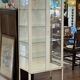 Vintage pharmacy display cabinet