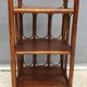 Rattan shelving unit