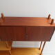 Vintage roomdivider open bookcase