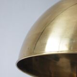 German Ceiling Lamp in Brass by Florian Schulz, 1970s
