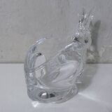 crystal rabbit trinket tray