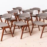 Set of 8 Dining Chairs, 1960s, Korup Stolefabrik