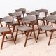 Set of 8 Dining Chairs, 1960s, Korup Stolefabrik