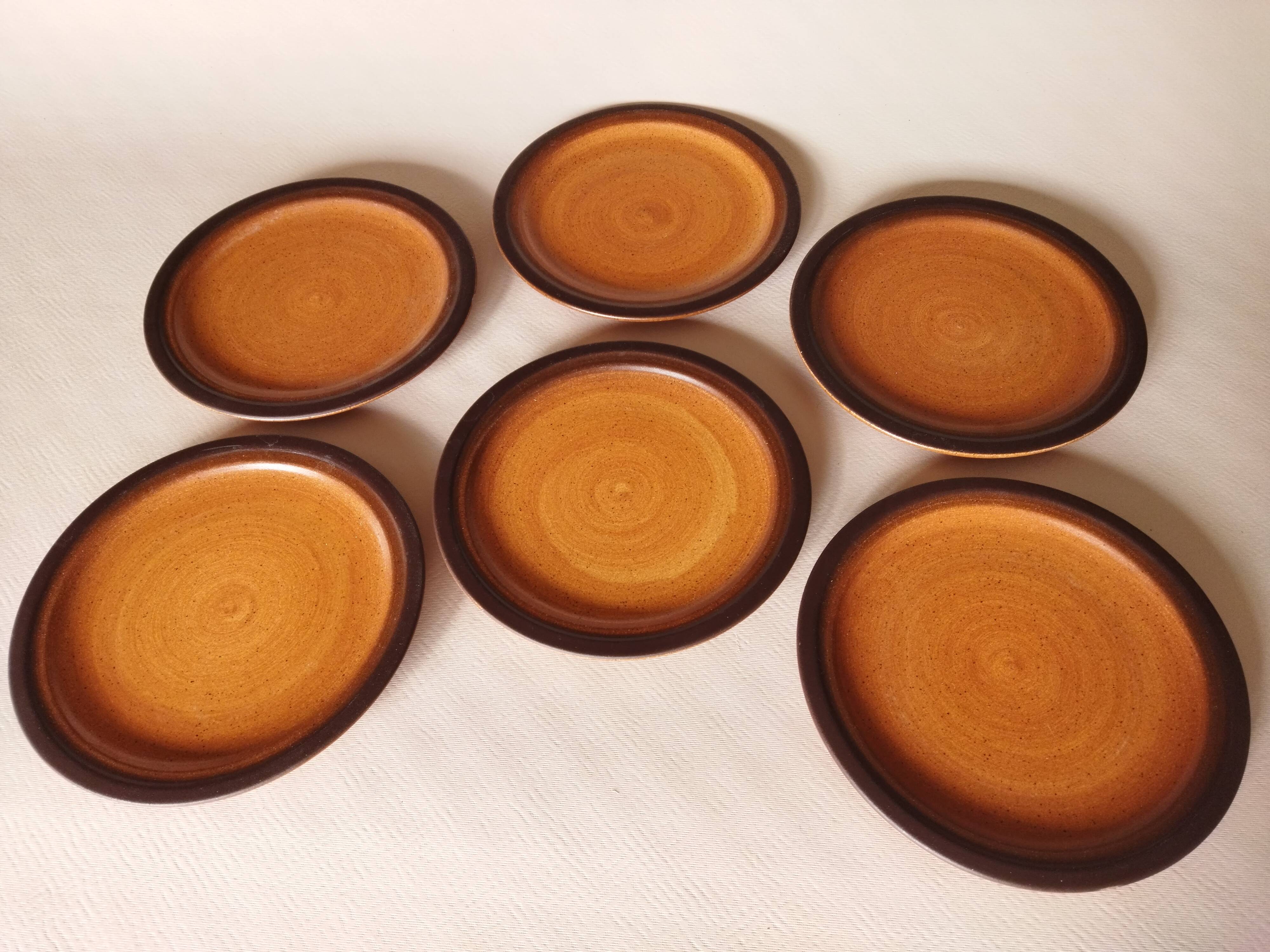 6 assiettes à dessert St Amand Meylan