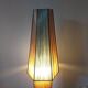 Rare Midcentury Rocket Floor Lamp, Metal and Straw, German Design