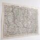 Carte ancienne Bourgogne édition Taride 1920