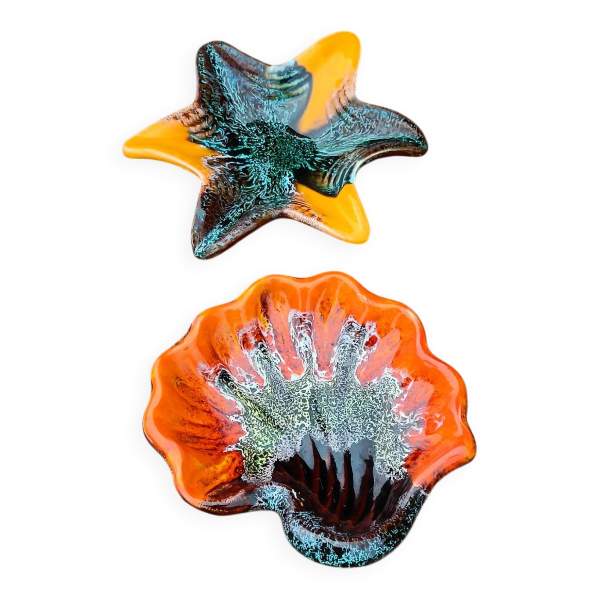 Vallauris style dishes