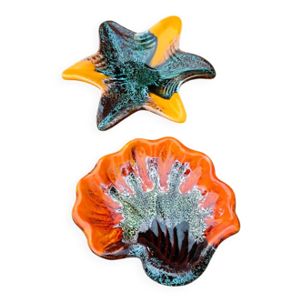 Vallauris style dishes