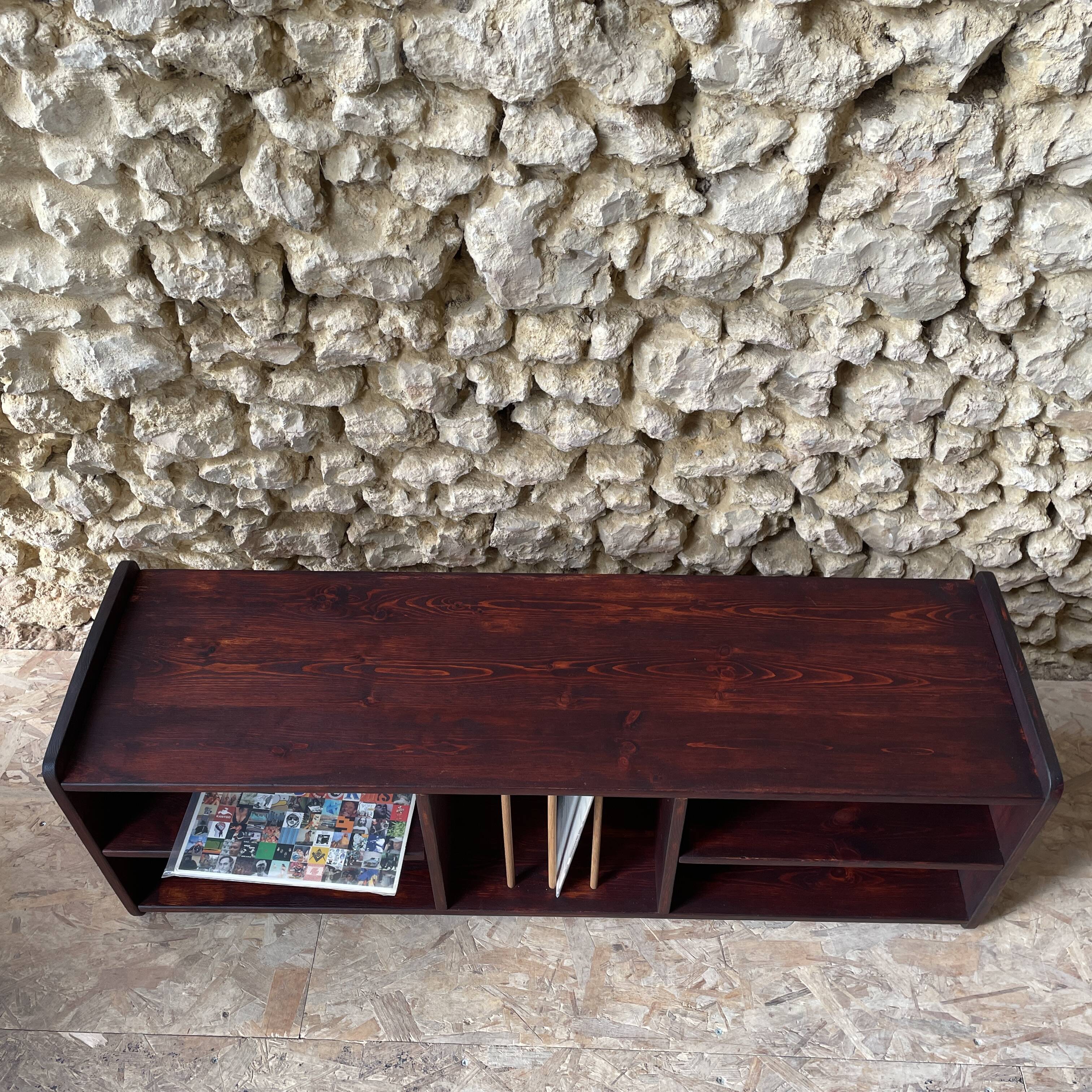 TV / Hi-Fi unit Habitat 90s – vinyl storage