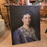 Portrait oil on canvas