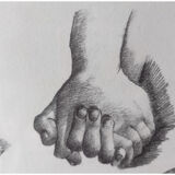 Workers' hands