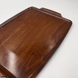 Plateau de service Gerlinol en noyer vintage