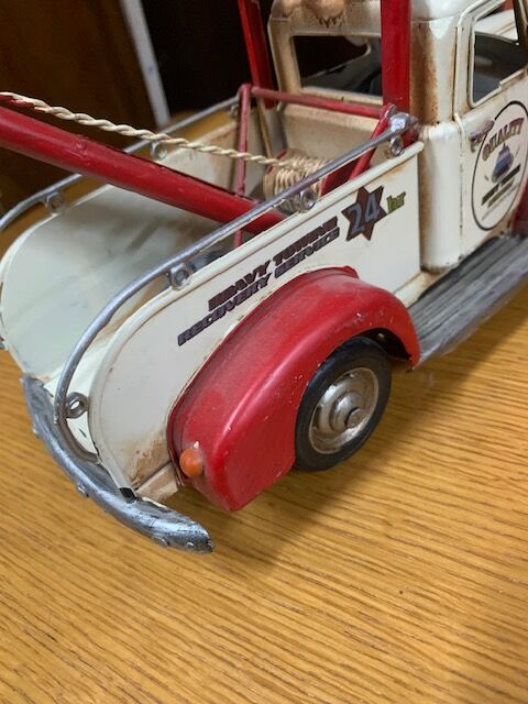 Vintage decorative tow truck