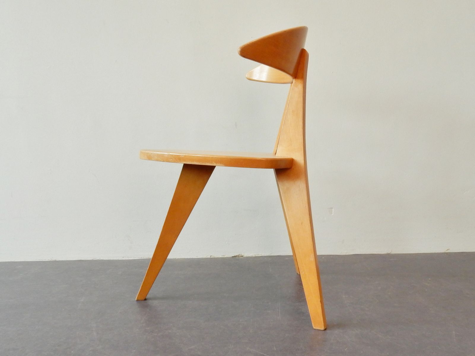 Children's chair model 360 by Walter Papst for Wilkhahn 1950s