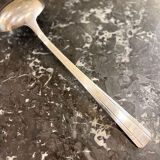 Silver metal ladle, Art Deco model