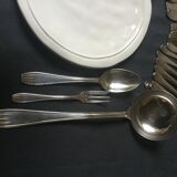 Silver metal housewife