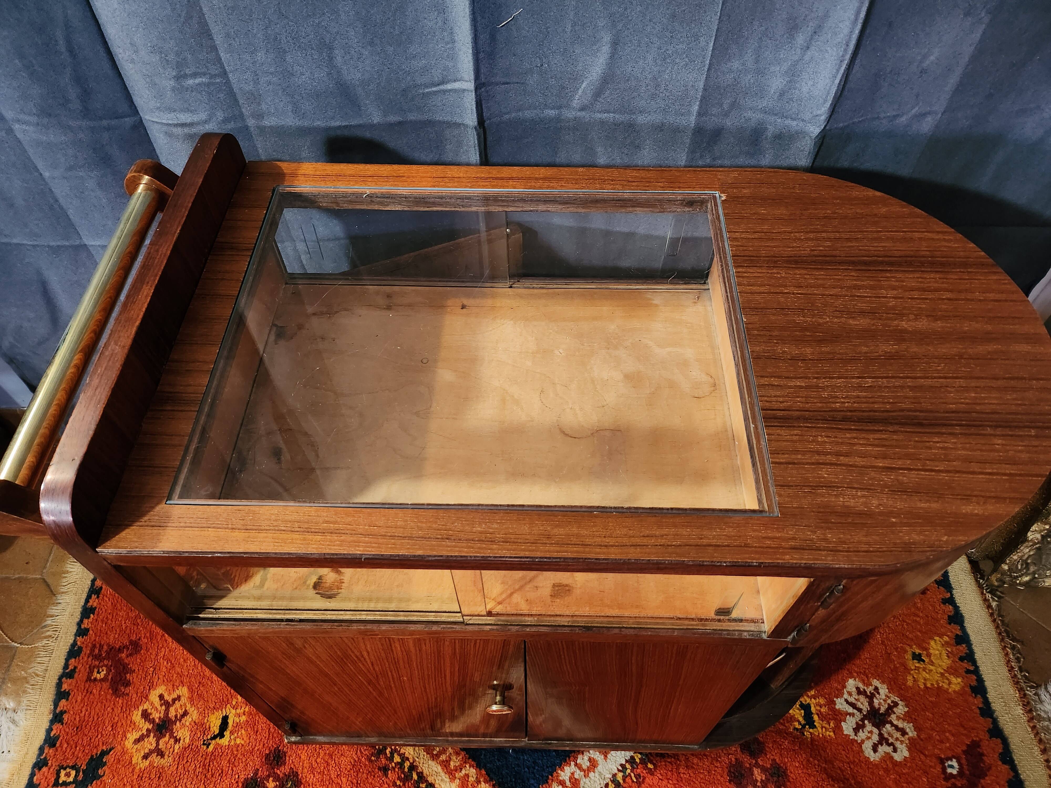 Art Deco trolley bar 1930s.