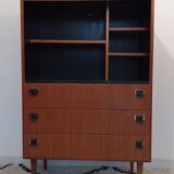1960s teak bookcase