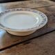 Longwy compote dish “Frivolité” – antique earthenware with geometric decoration