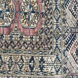 Ancient Turkmen carpet Little Bukhara