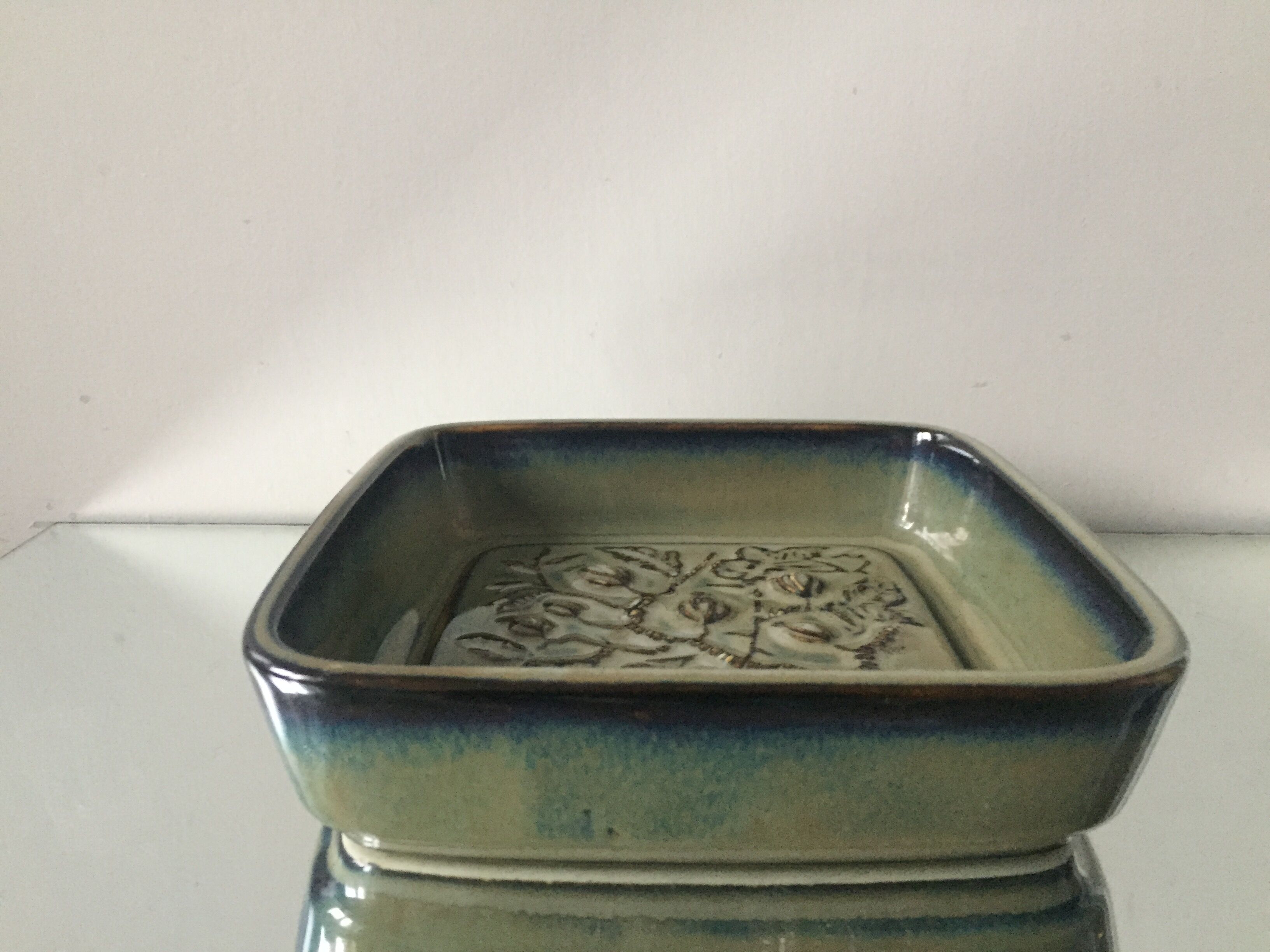 Bing & Grondahl Royal Copenhagen stoneware bowl made in denmark