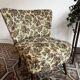Fauteuil cocktail - tissu fleuri
