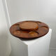 Teak rotating tray Denmark 1970