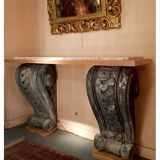 Console composed haussmanian elements 19th