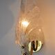 Wall lamp "leaf" by Carl Fagerlund, Murano glass, Germany, 1970
