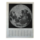 Lithographie originale sur la Lune