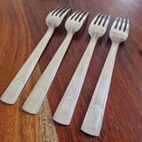 Christofle Set of 4 table forks Gabon Design Fjerdingstad model