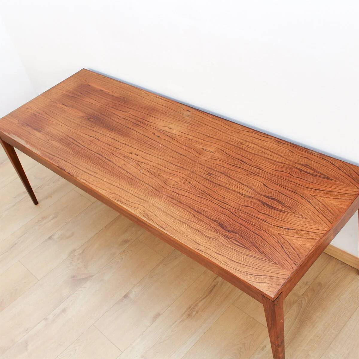 Large coffee table in rosewood