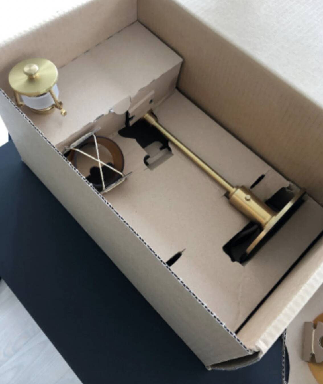 PH 2/1 Amber table lamp Poul Henningsen 1894-1967.