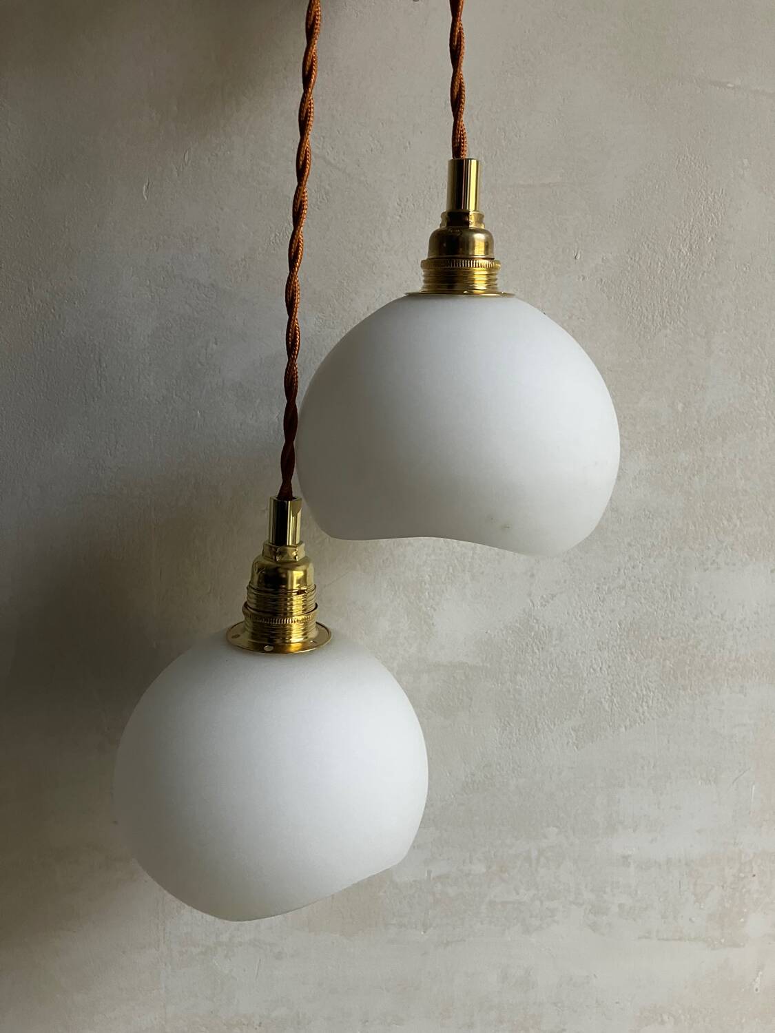 Pair of portable lamps