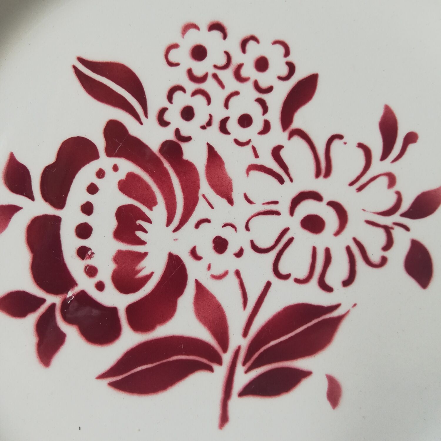 6 assiettes plates