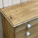 English dresser XIXth fir with its white porcelain buttons