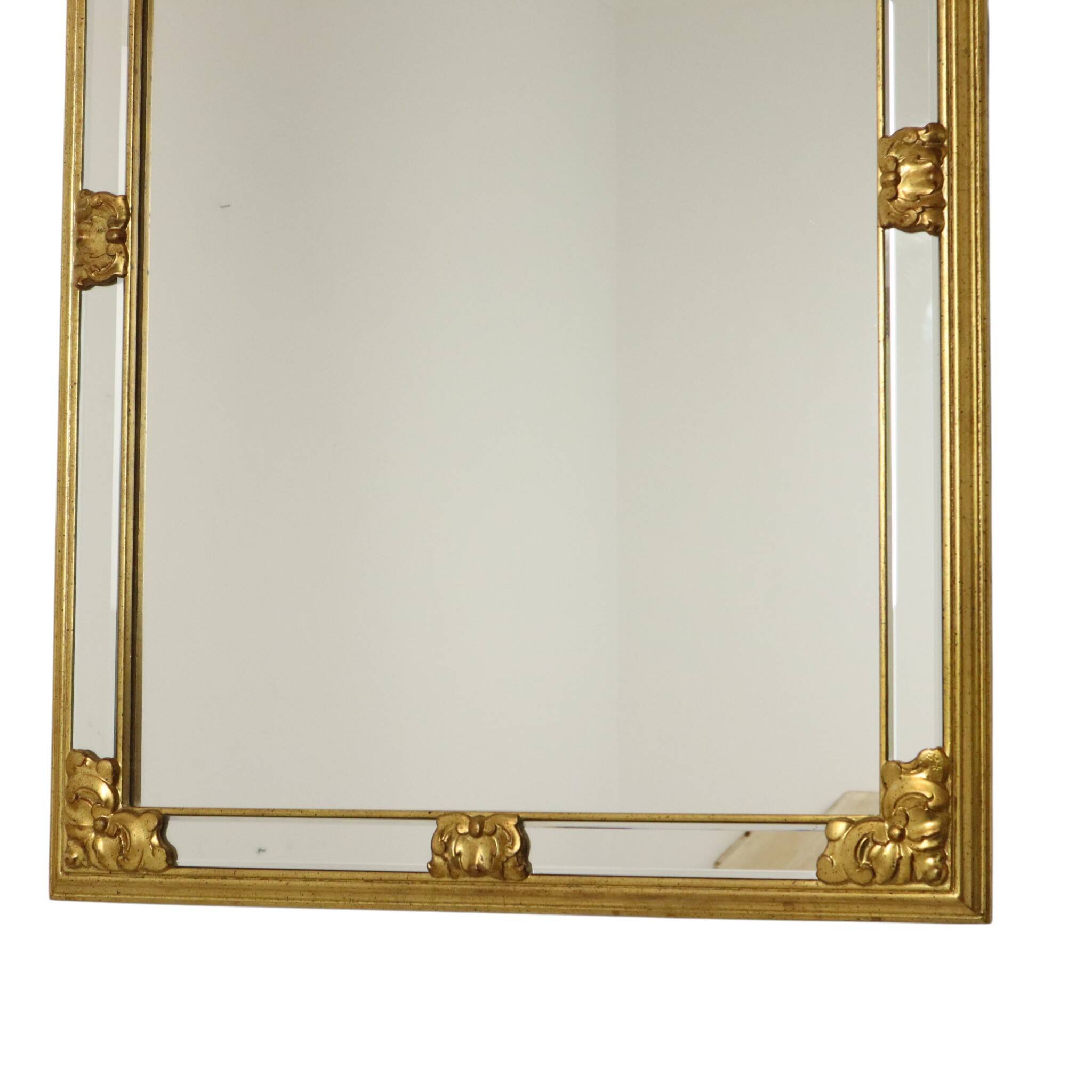Large Vintage Deknudt Mirror, Hollywood Regency 1970s Design