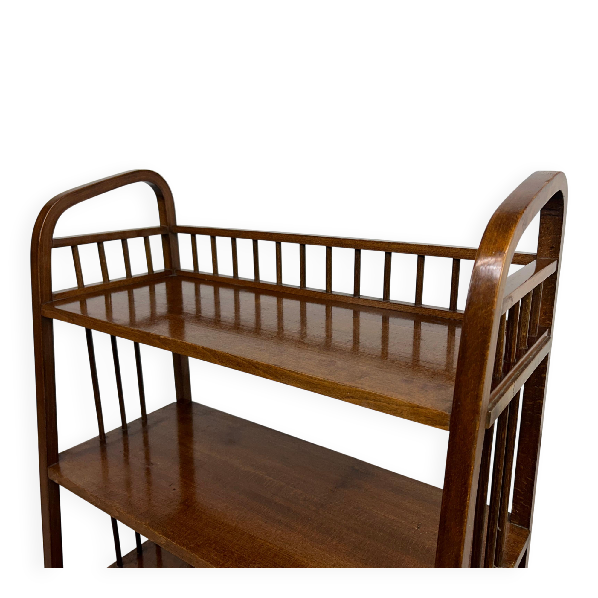 Jugendstil shelf by Thonet Debrecen
