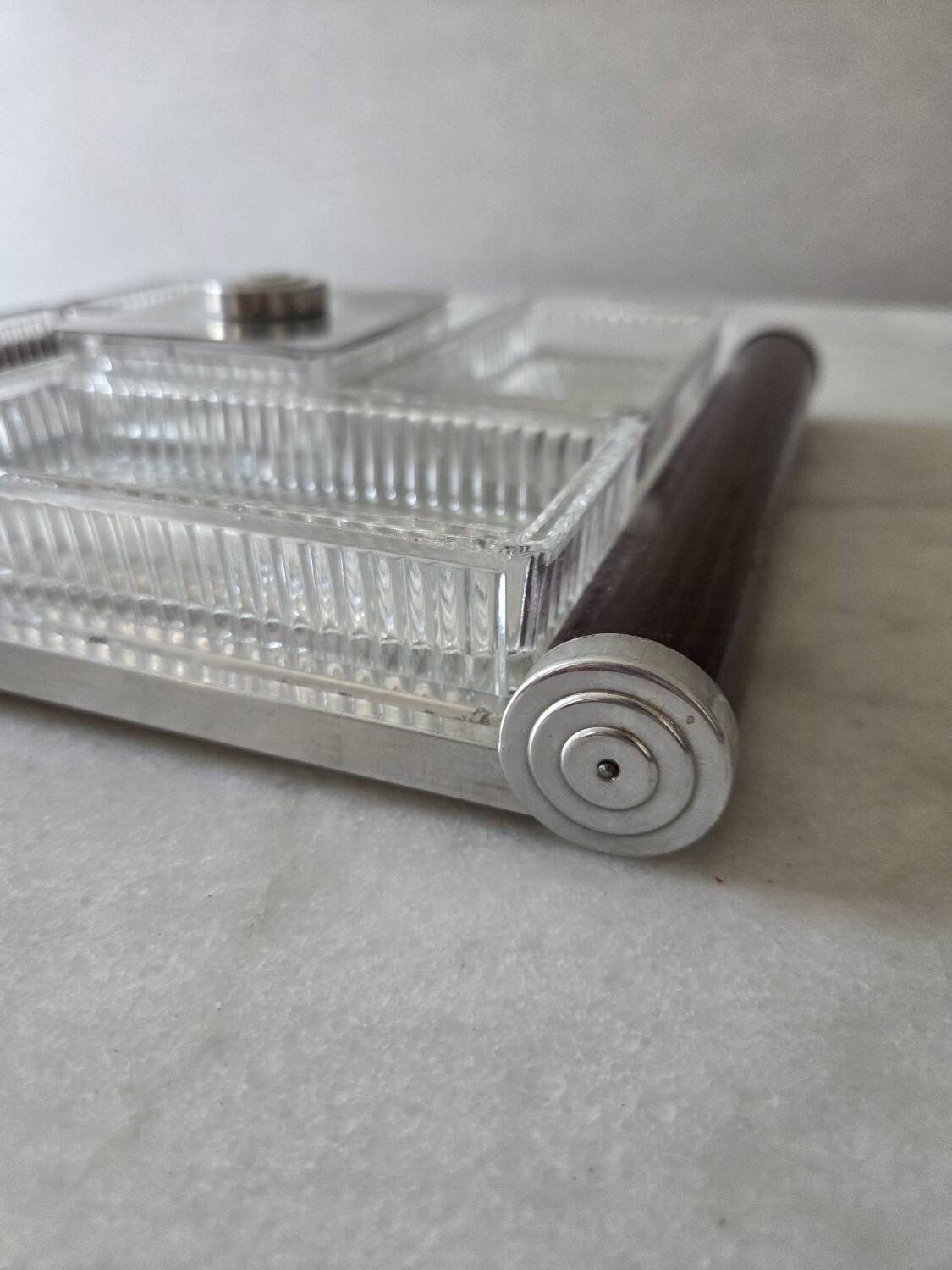 Art Deco mirror plateau