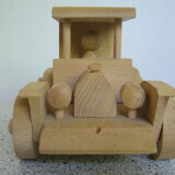 Citroën C3 style wooden car