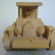 Citroën C3 style wooden car