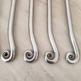 Twisted metal forks / spiral cutlery / twist