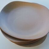 Assiettes grès