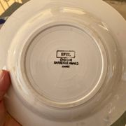 Lots assiettes plates,digoin Sarreguemines,efel