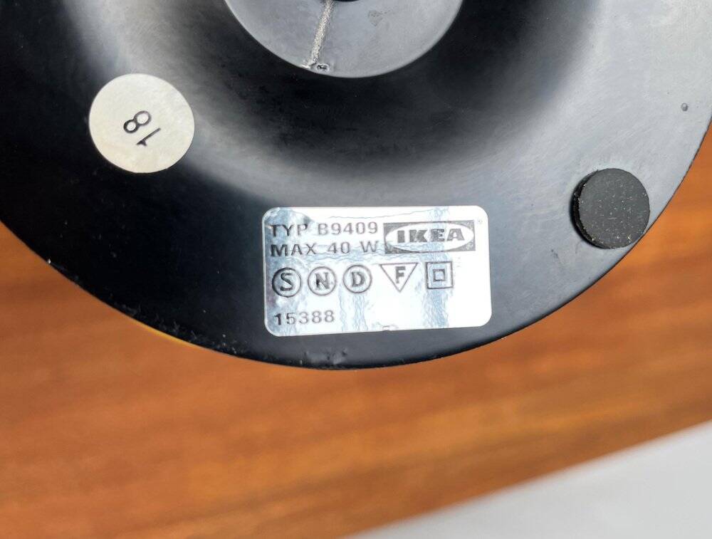 Postmodern table lamp from Ikea, Italy, 1980s.