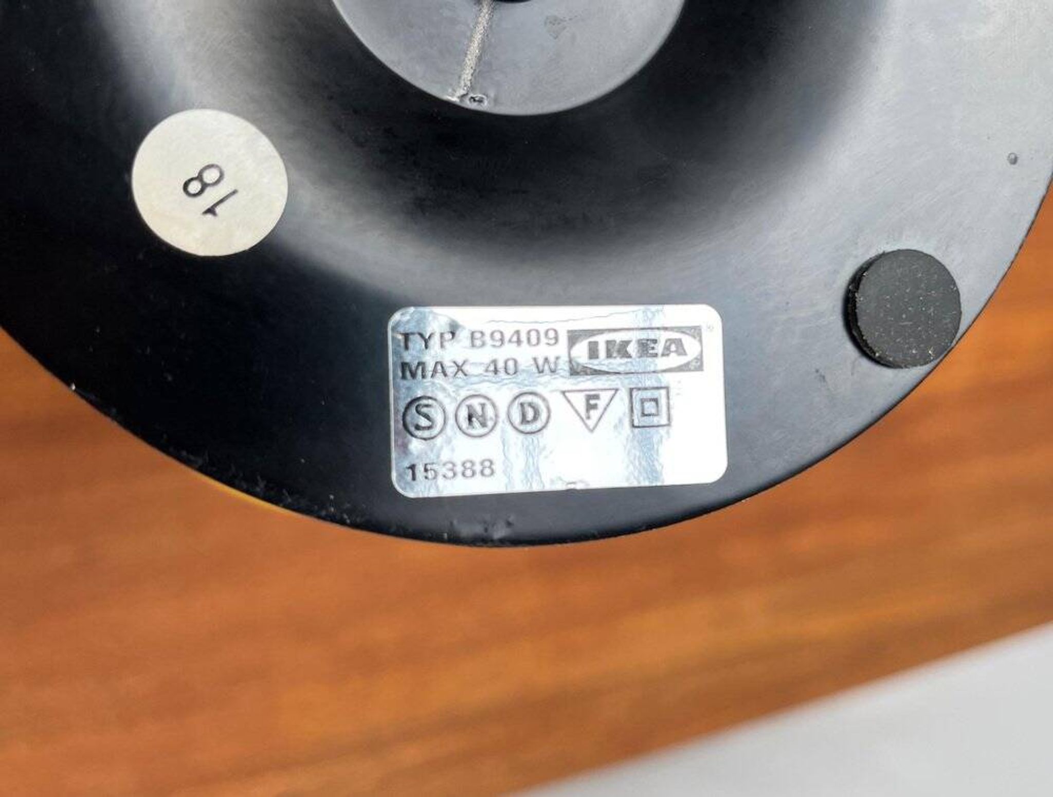 Lampe de table postmoderne d'Ikea, Italie, années 1980