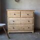 Solid wood chest of drawers