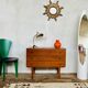 Commode vintage en teck – 3 tiroirs – design épuré & moderne