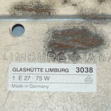 Vintage ceiling lamp from Limburg Germany