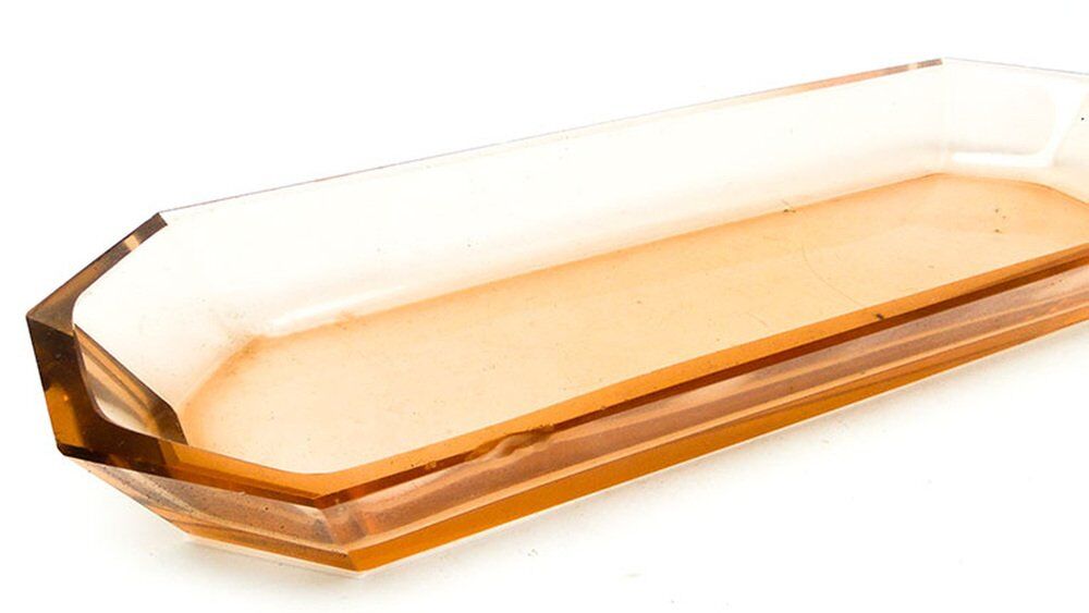 Art Deco Czechoslovakian toolbox by Moser, 1930s
